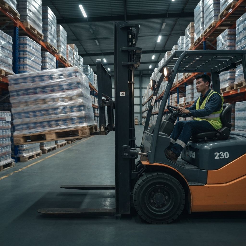 Distribution warehouse